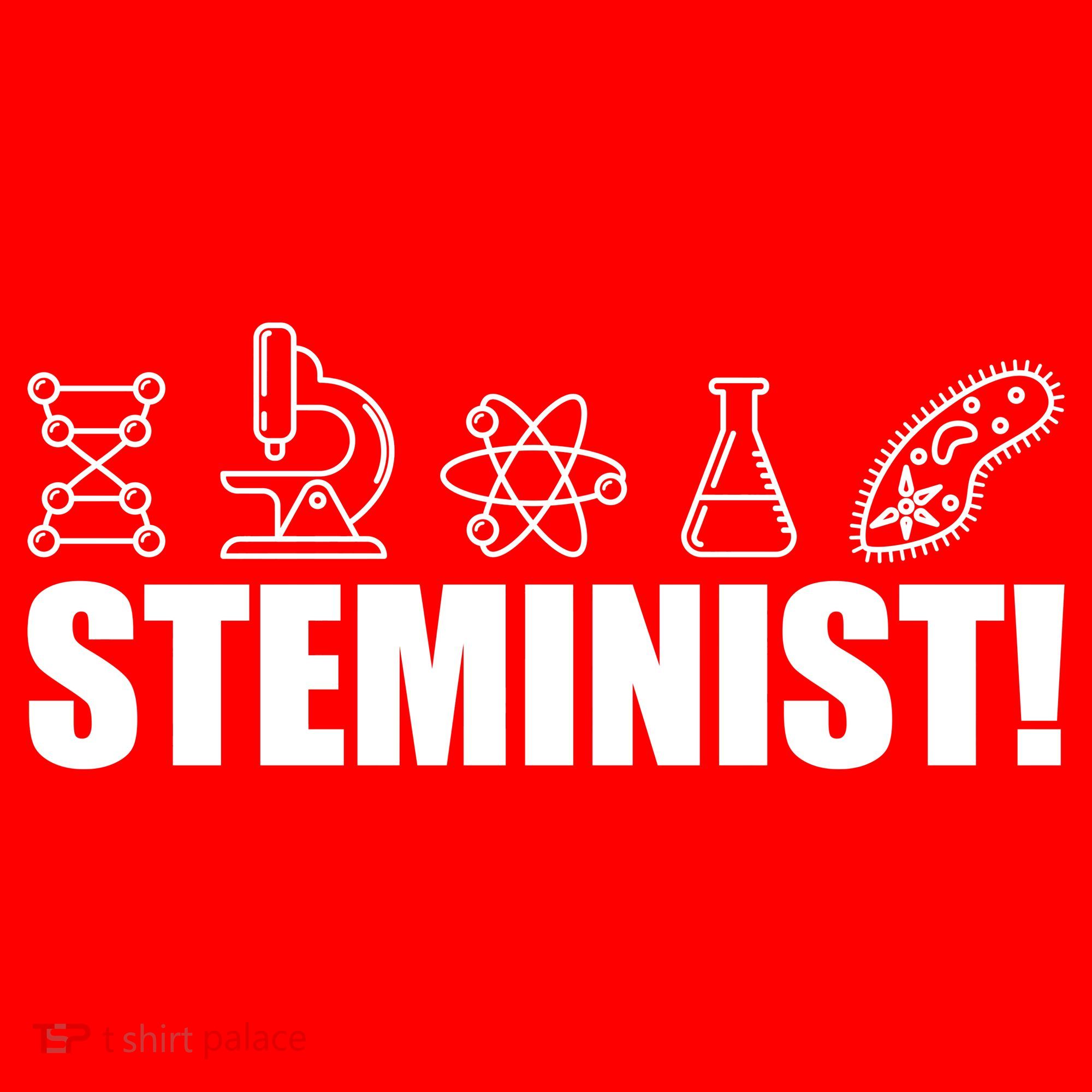 Steminist March For Science Logo Baby Bodysuit