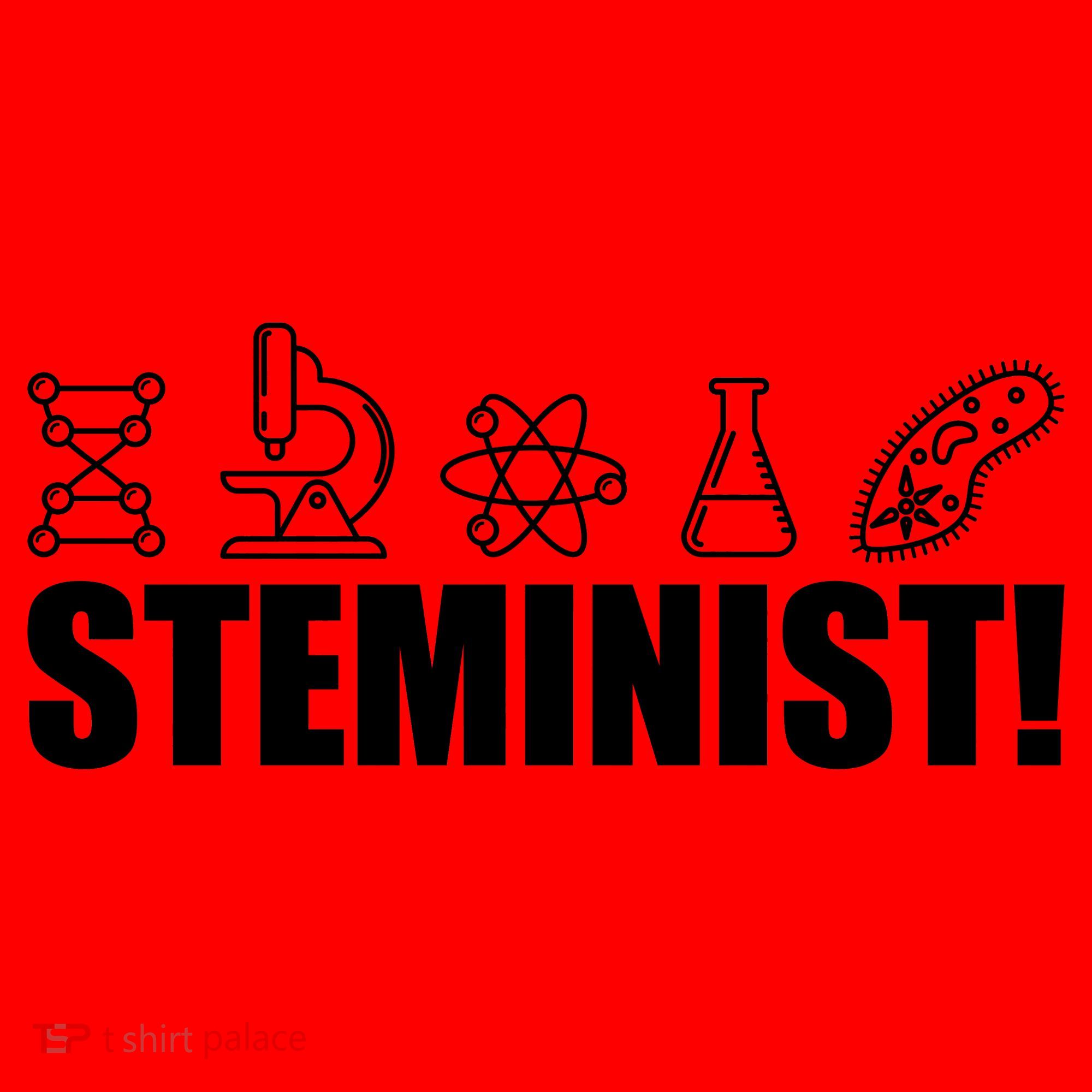 Steminist March For Science Logo Santa Hat