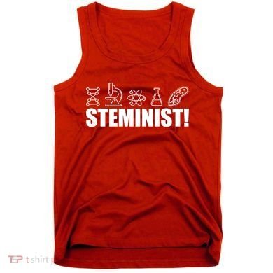Steminist March For Science Logo Tank Top