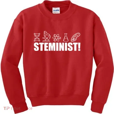 Steminist March For Science Logo Kids Sweatshirt