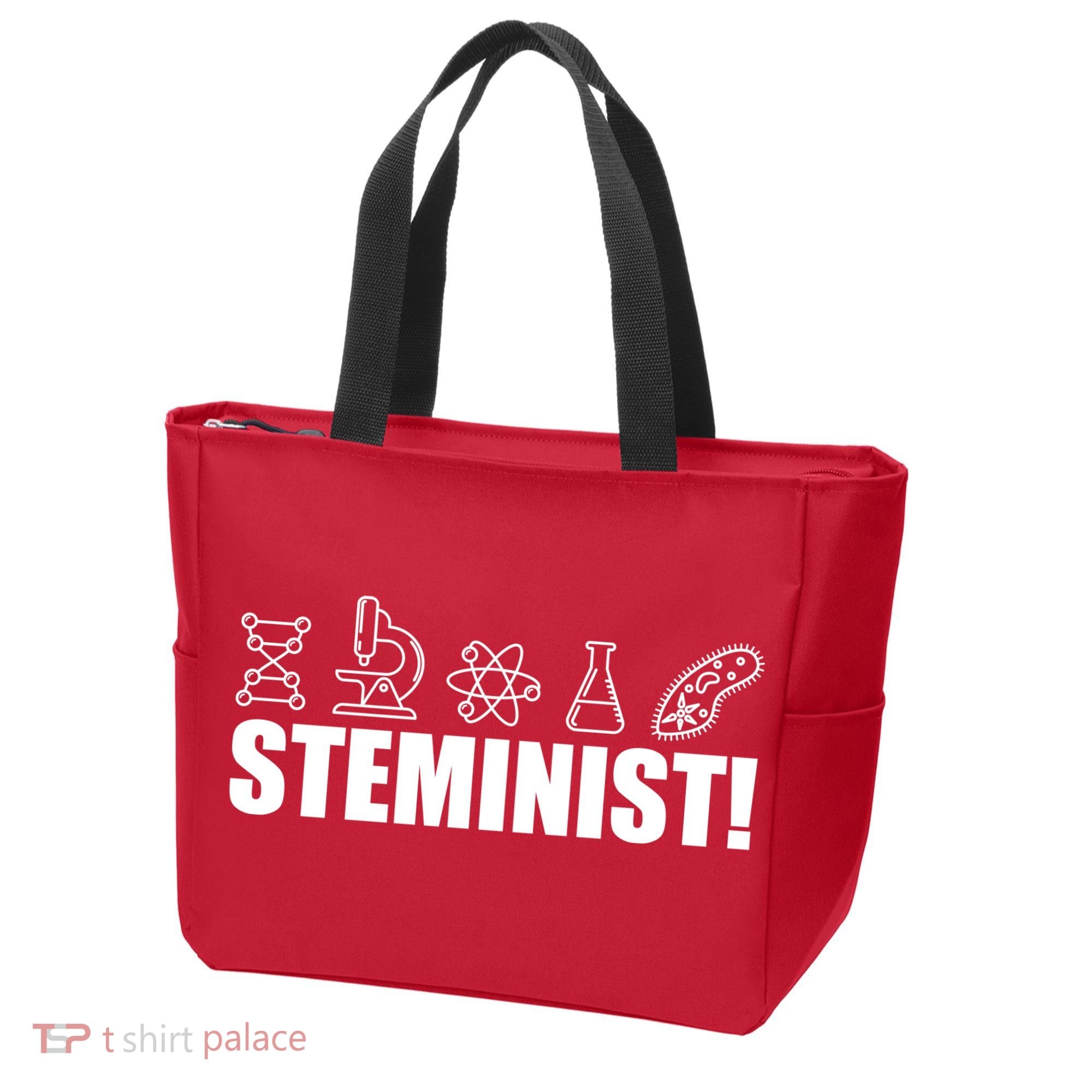 Steminist March For Science Logo Tote Bag