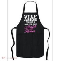 Step Aside This Is A Job For The Maid of Honor Apron thumb 0