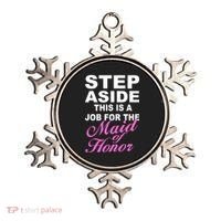 Step Aside This Is A Job For The Maid of Honor Ornament thumb 0