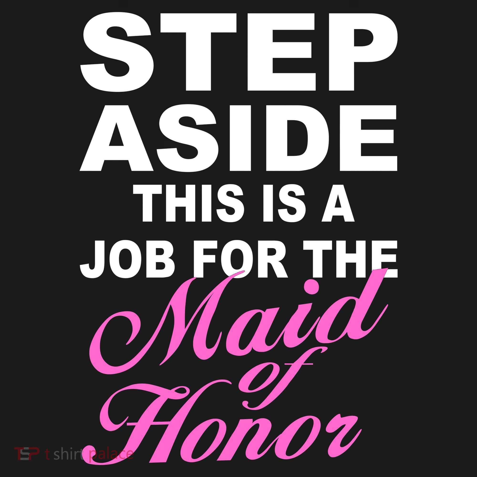 Step Aside This Is A Job For The Maid of Honor Ornament