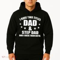 Step Dad Rocks Hoodie thumb 2