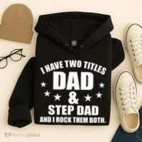 Step Dad Rocks Hoodie thumb 4