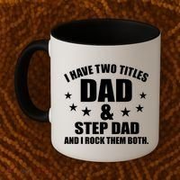 Step Dad Rocks Coffee Mug thumb 2