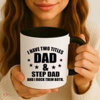 Step Dad Rocks Coffee Mug thumb 3