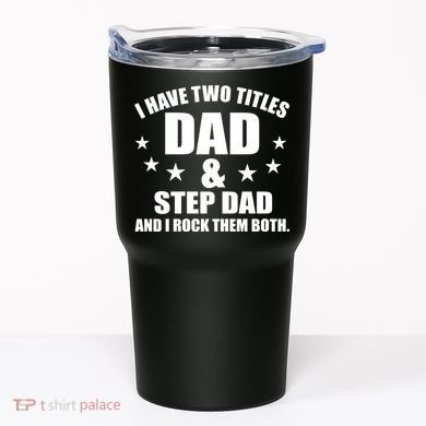 Step Dad Rocks Tumbler
