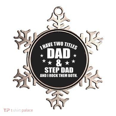 Step Dad Rocks Ornament