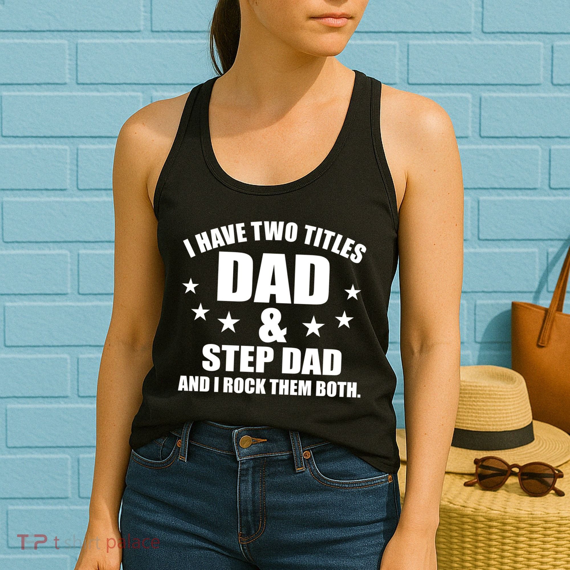 Step Dad Rocks Women's Tank Top