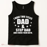Step Dad Rocks Tank Top thumb 2
