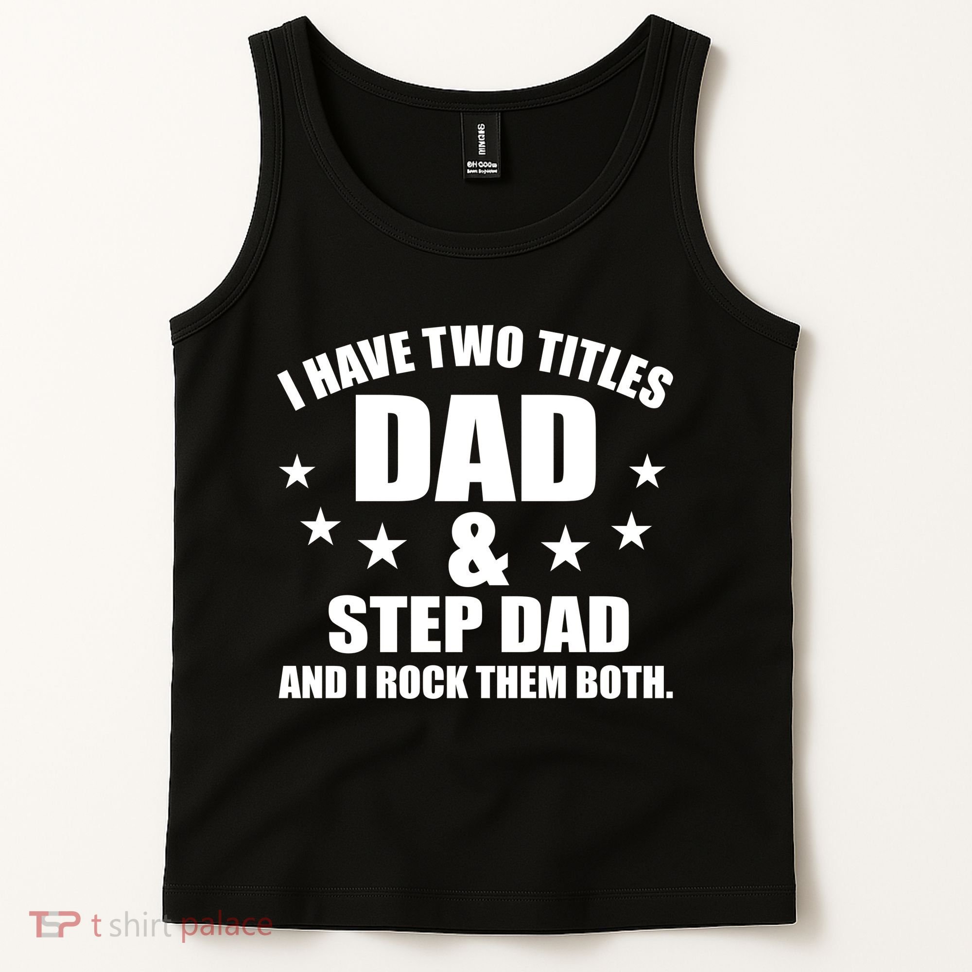 Step Dad Rocks Tank Top