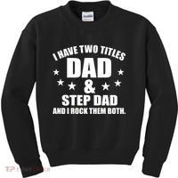 Step Dad Rocks Kids Sweatshirt thumb 0