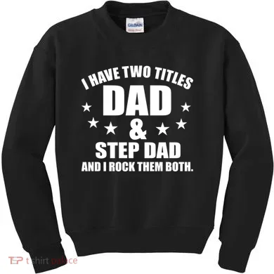 Step Dad Rocks Kids Sweatshirt