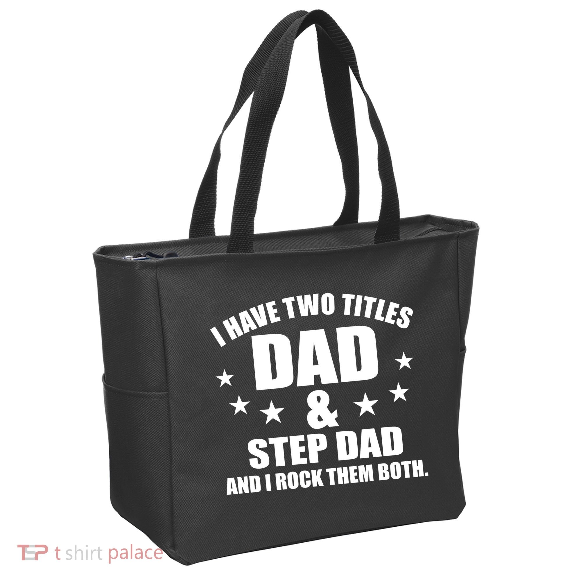 Step Dad Rocks Tote Bag