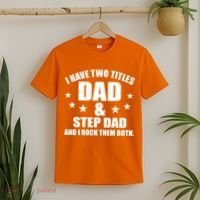 Step Dad Rocks T-Shirt thumb 2