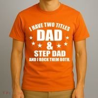 Step Dad Rocks T-Shirt thumb 3
