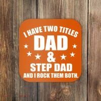 Step Dad Rocks Coaster thumb 0