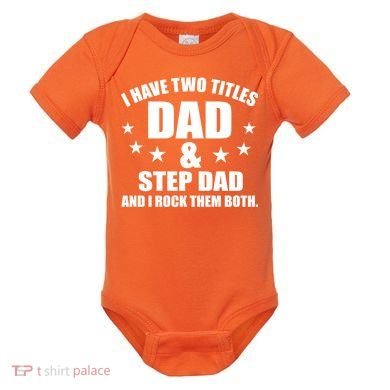 Step Dad Rocks Baby Bodysuit