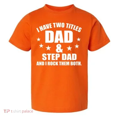 Step Dad Rocks Toddler T-Shirt
