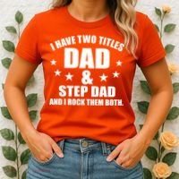 Step Dad Rocks Women's T-Shirt thumb 2