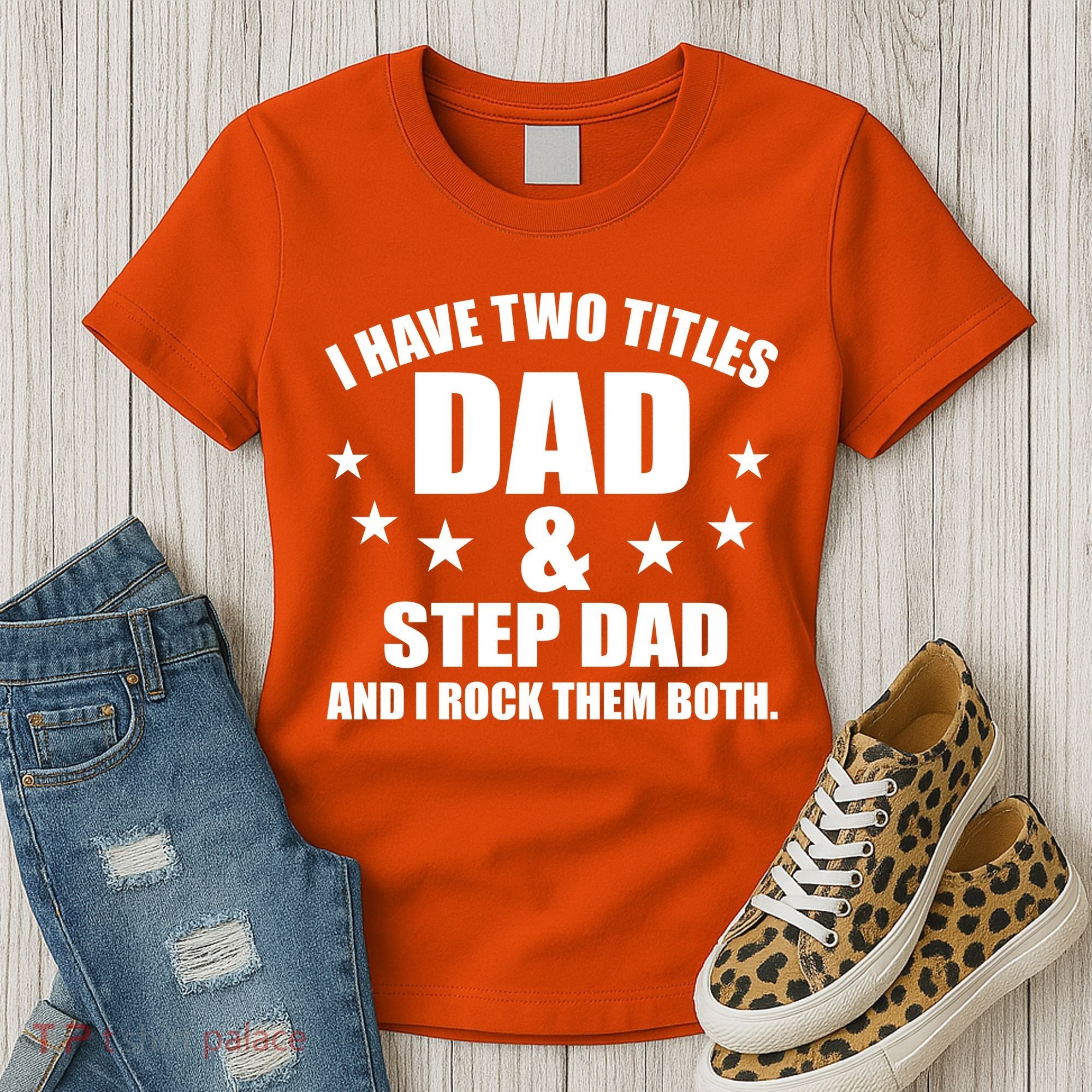 Step Dad Rocks Women's T-Shirt