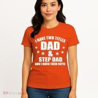 Step Dad Rocks Women's T-Shirt thumb 4