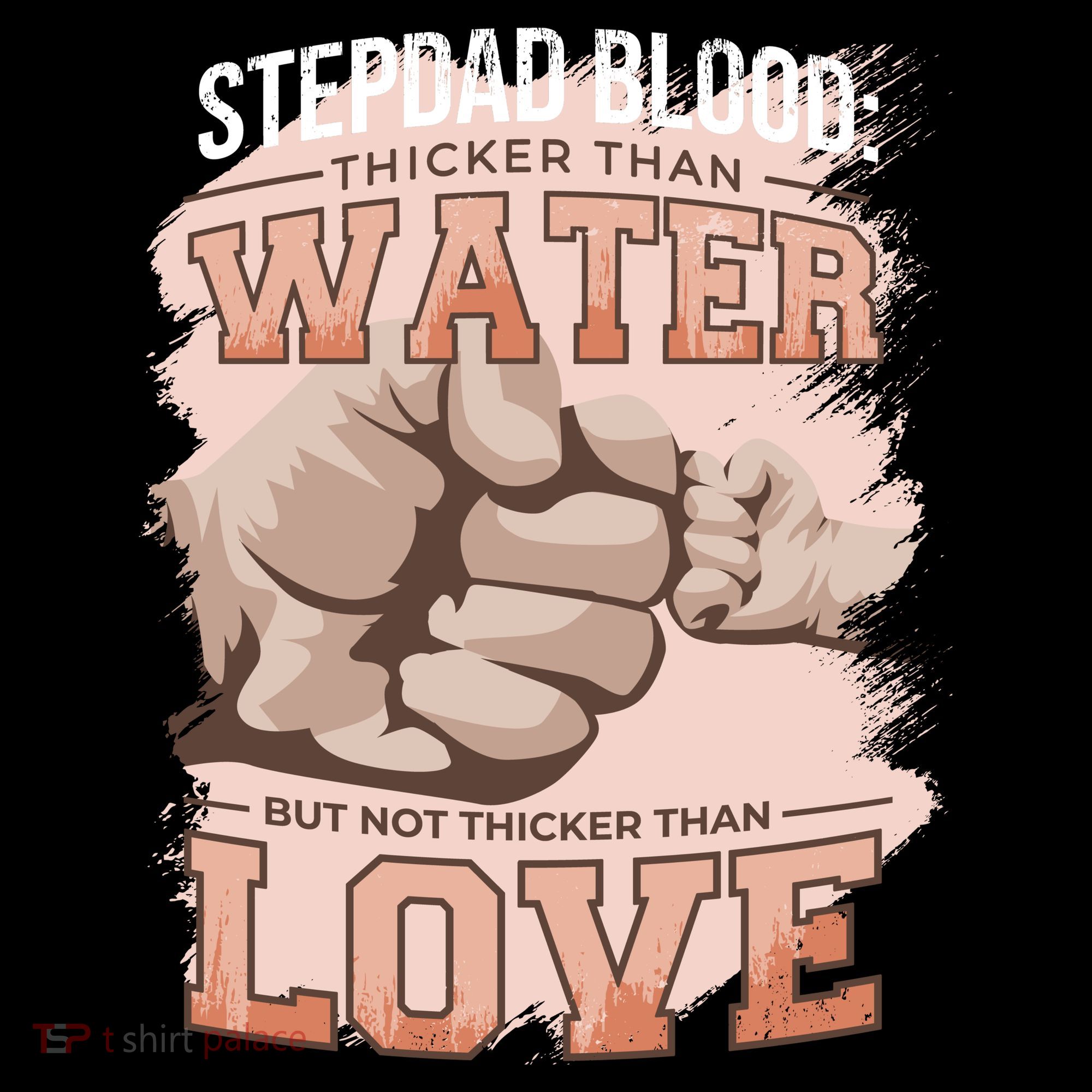 Stepdad Blood Love Toddler Hoodie