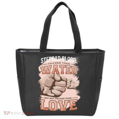 Stepdad Blood Love Tote Bag