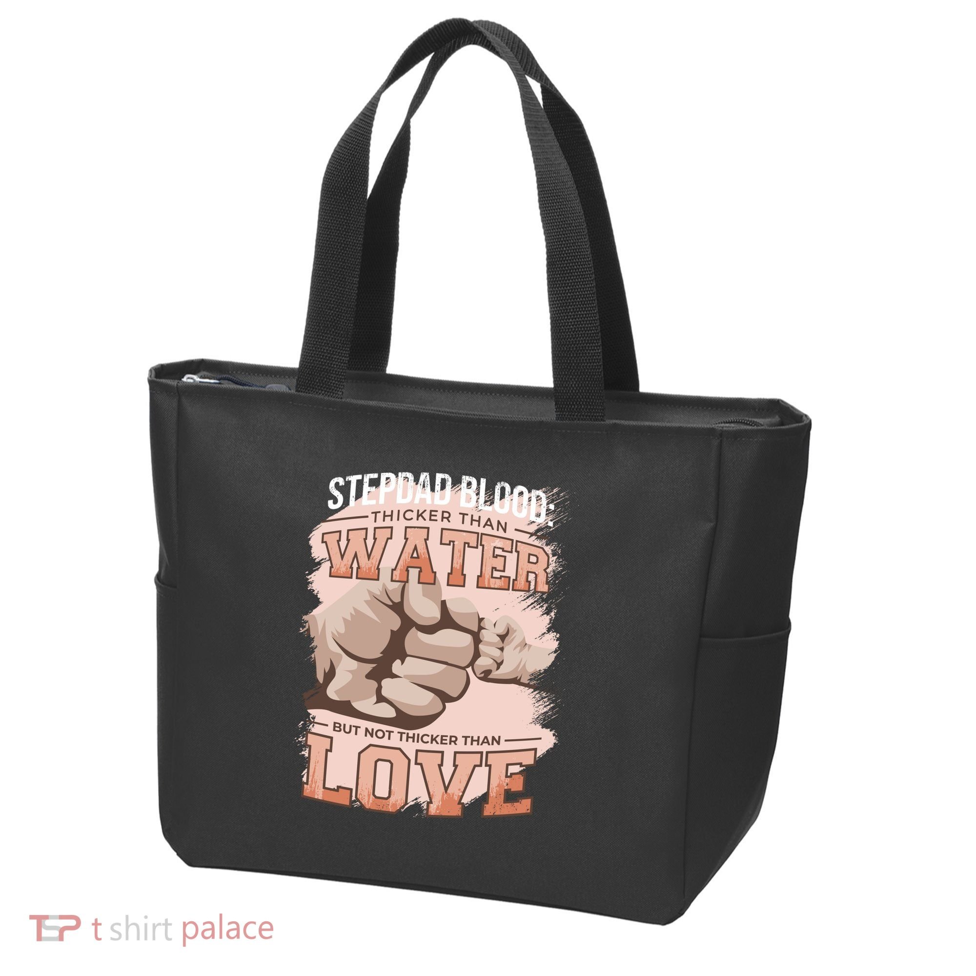 Stepdad Blood Love Tote Bag