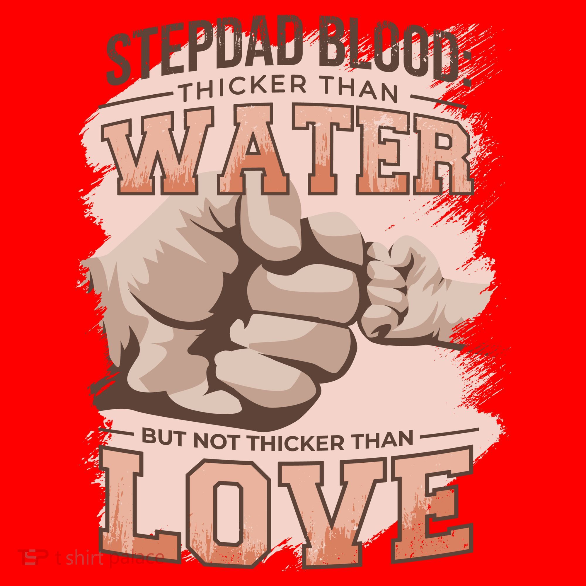 Stepdad Blood Love Santa Hat