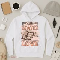 Stepdad Blood Love Hoodie thumb 3