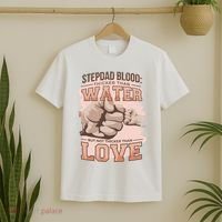 Stepdad Blood Love T-Shirt thumb 2
