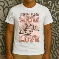 Stepdad Blood Love T-Shirt thumb 3