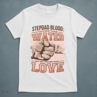 Stepdad Blood Love T-Shirt thumb 5