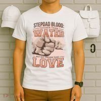 Stepdad Blood Love T-Shirt thumb 6