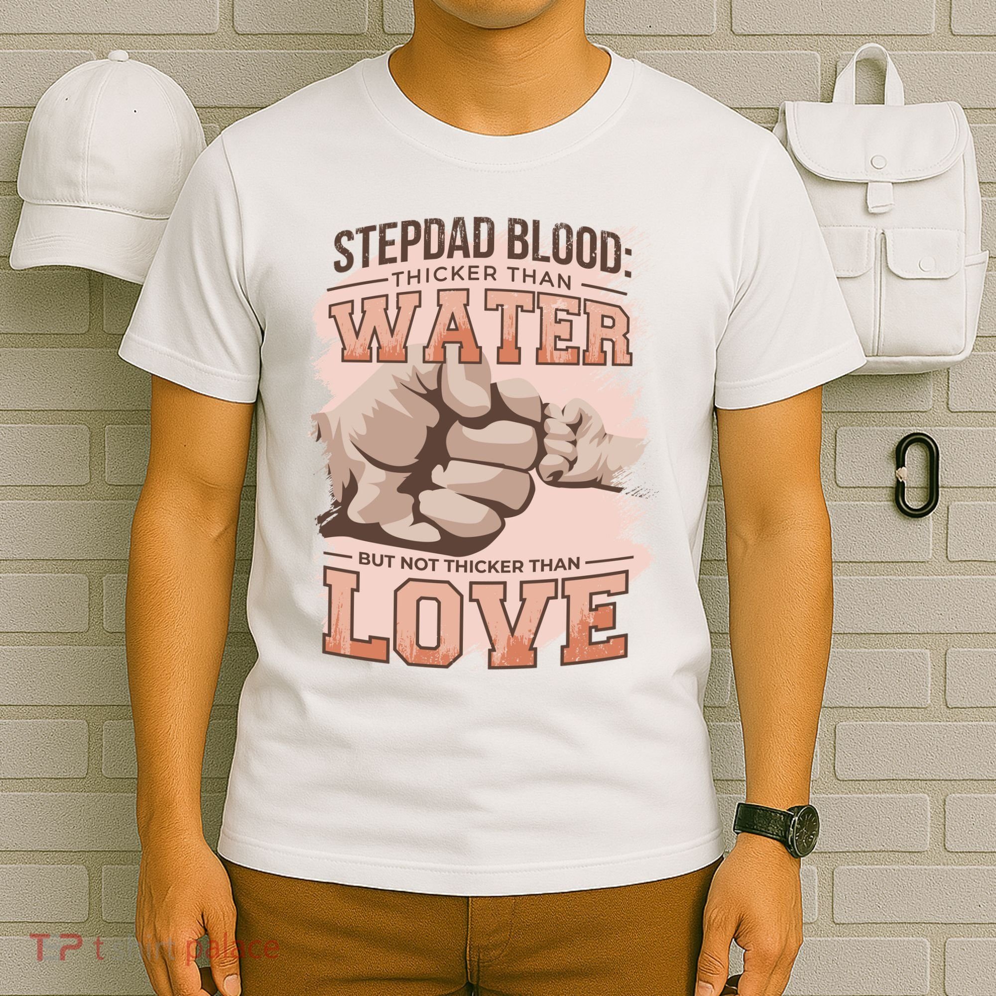 Stepdad Blood Love T-Shirt