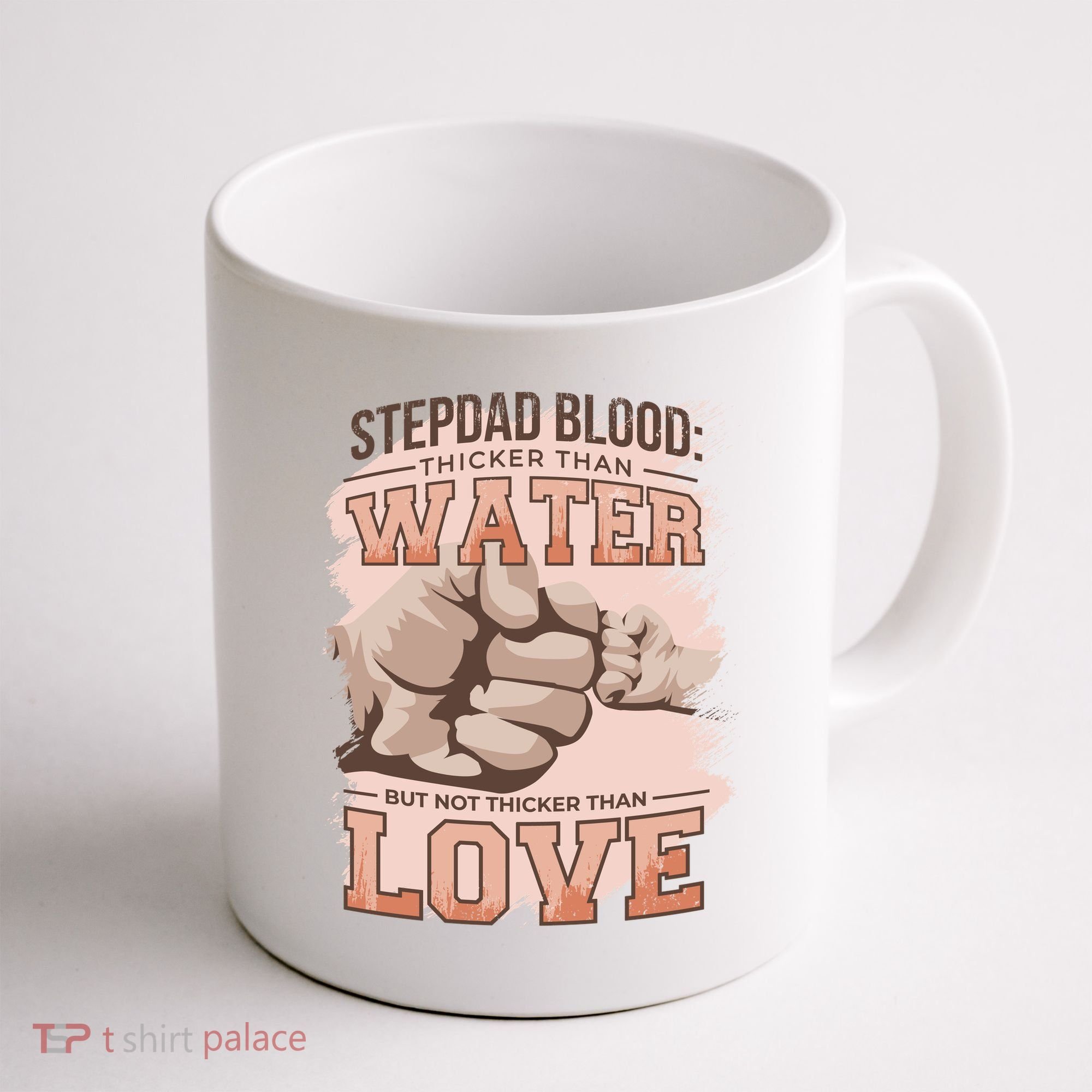 Stepdad Blood Love Coffee Mug