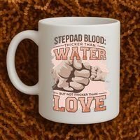 Stepdad Blood Love Coffee Mug thumb 2
