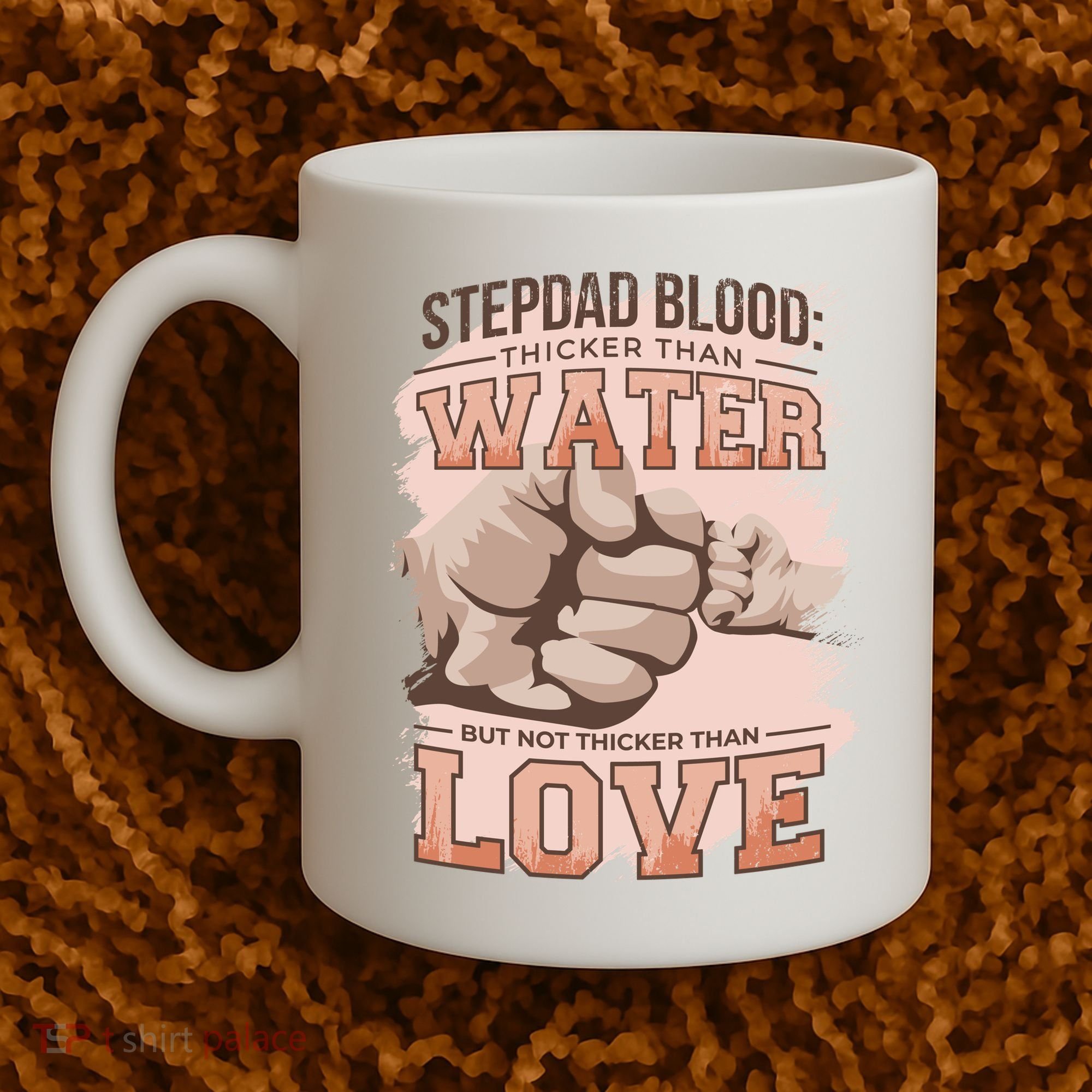 Stepdad Blood Love Coffee Mug