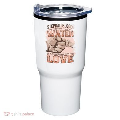 Stepdad Blood Love Tumbler