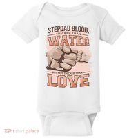 Stepdad Blood Love Baby Bodysuit thumb 0
