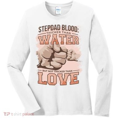 Stepdad Blood Love Women's Long Sleeve Shirt