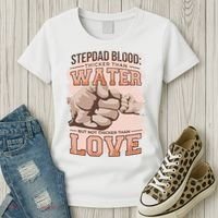 Stepdad Blood Love Women's T-Shirt thumb 3