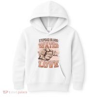 Stepdad Blood Love Kids Hoodie thumb 0