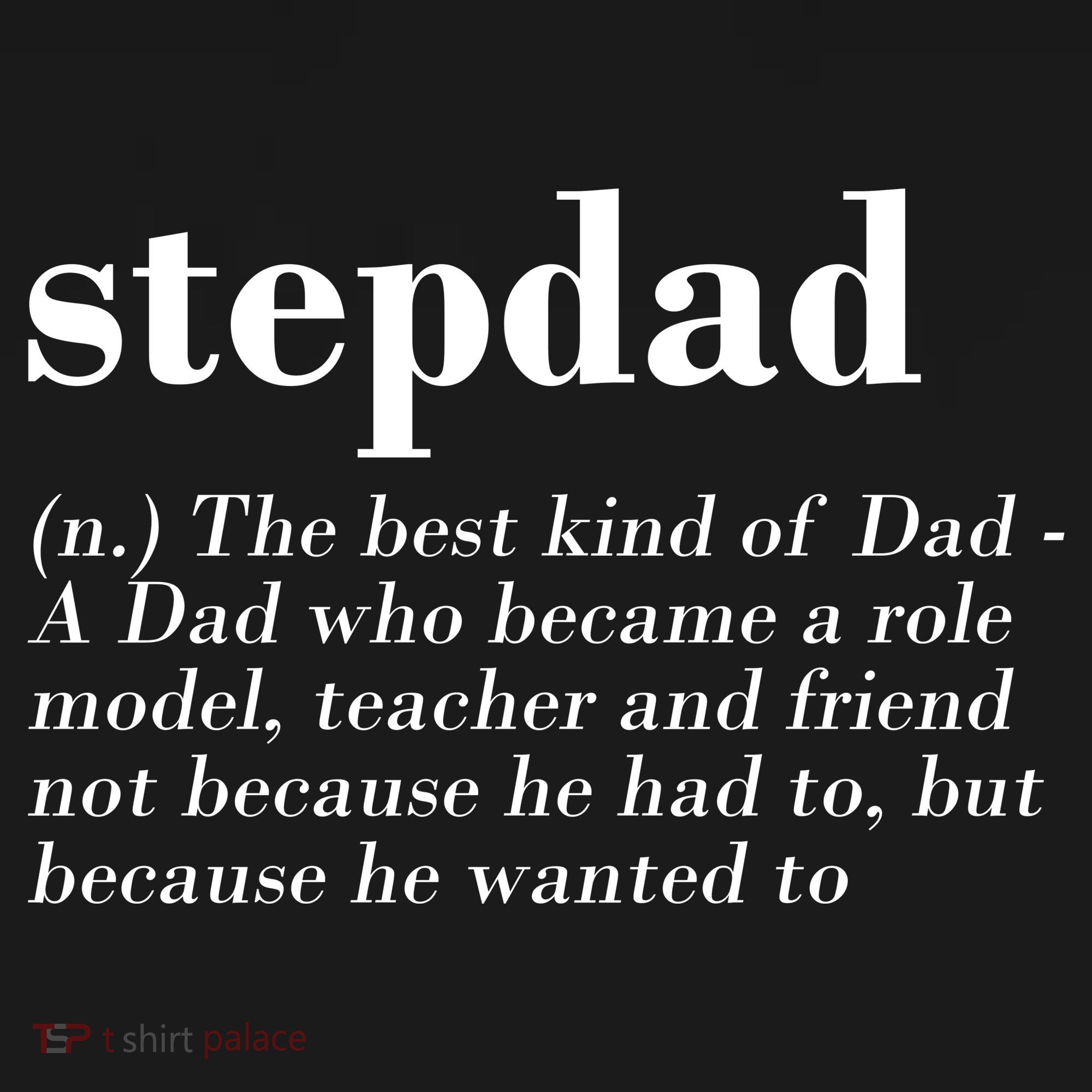 Stepdad Definition Long Sleeve Shirt