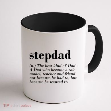 Stepdad Definition Coffee Mug back