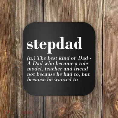 Stepdad Definition Coaster