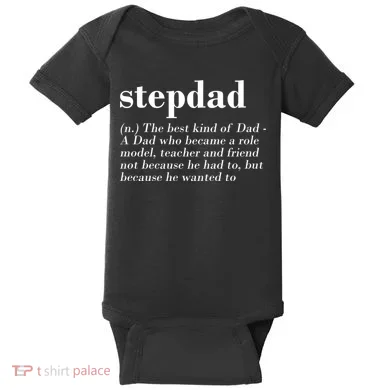 Stepdad Definition Baby Bodysuit